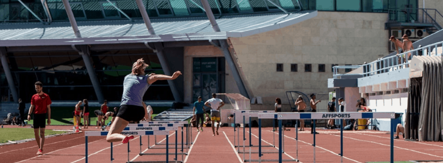 pista de obstáculos